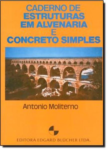 Picture of CADERNO DE ESTRUTURAS EM ALVENARIA E CONCRETO SIMPLES