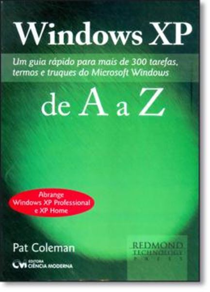Picture of WINDOWS XP DE A A Z-UM GUIA RAPIDO