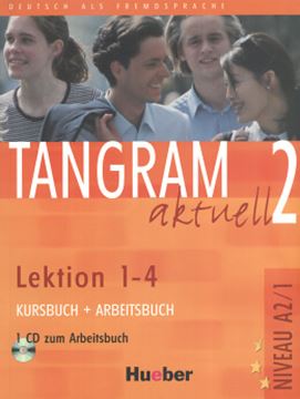 Imagem de TANGRAM AKTUELL 2 KURSBUCH + ARBEITSBUCH - LEKTION 1-4 MIT CD (TEXTO + EXERCICIOS)