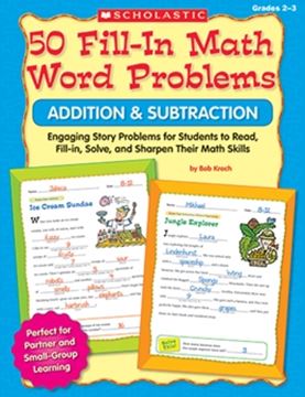 Imagem de 50 FILL IN MATH WORD PROBLEMS ADDITION AND SUBRTRACTION