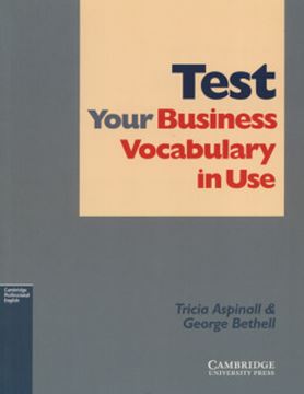 Imagem de TEST YOUR BUSINESS VOCABULARY IN USE 
