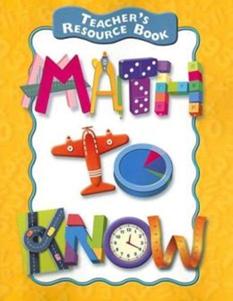 Picture of MATH TO KNOW TEACHER´S RESOURCE BOOK