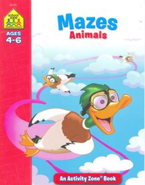 Picture of MAZES ANIMALS - AGES 4-6 - AN ACTIVIVITY ZONE BOOK