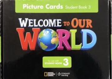 Imagem de WELCOME TO OUR WORLD 3 PICTURE CARDS - AMERICAN - 1ST ED