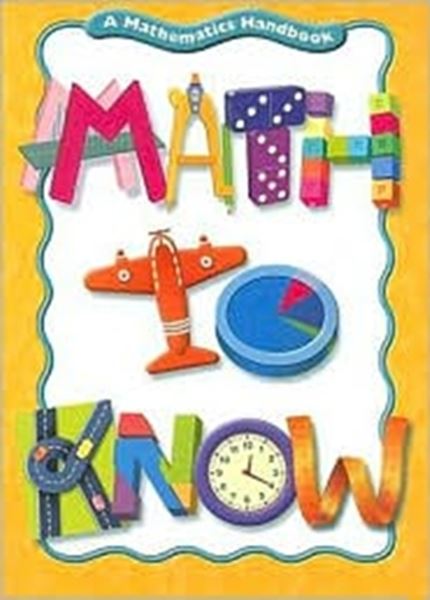 Picture of MATH TO KNOW - A MATHEMATICS HANDBOOK