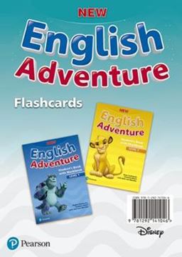 Imagem de NEW ENGLISH ADVENTURE 1/2 FLASHCARDS - 1ST ED