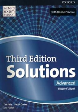 Imagem de SOLUTIONS ADVANCED SB AND ONLINE PRACTICE PACK - 3RD ED