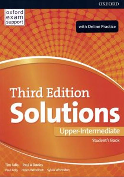 Picture of SOLUTIONS UPPER-INTERMEDIATE SB AND ONLINE PRACTICE PACK - 3RD ED