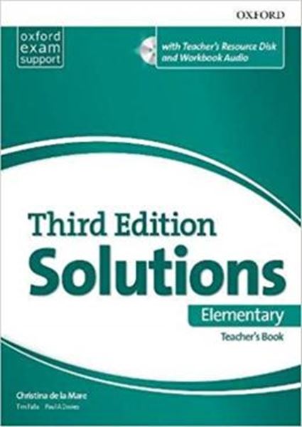 Picture of SOLUTIONS ELEMEMTARY TB AND RESOURCE DISC PACK - 3RD ED.