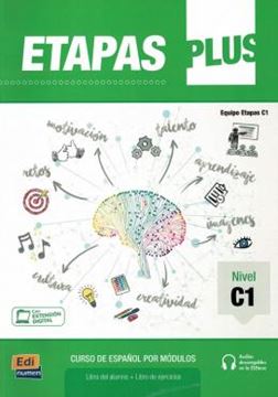 Imagem de ETAPAS PLUS C1 - LIBRO DEL ALUMNO + LIBRO DE EJERCICIOS - AUDIO DESCARGABLES