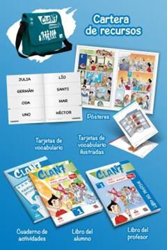 Imagem de CLAN 7 CON HOLA AMIGOS! NIVEL INICIAL CARTERA DE RECURSOS PARA EL PROFESOR