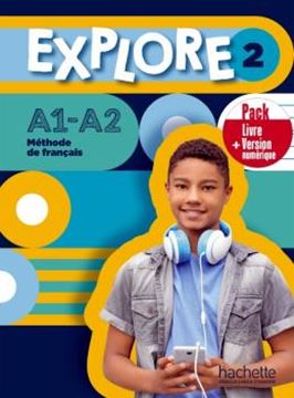 Imagem de EXPLORE 2 - PACK LIVRE DE L´ELEVE + VERSION NUMERIQUE