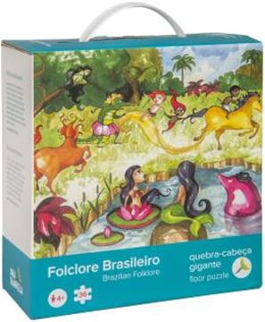 Imagem de QUEBRA-CABECA GIGANTE - FOLCLORE BRASILEIRO - 36 PECAS