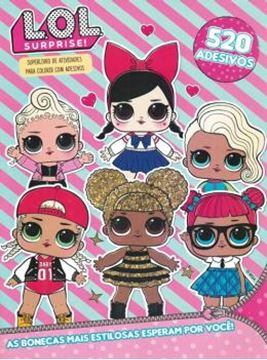Imagem de L.O.L SURPRISE SUPERLIVRO DE ATIVIDADES PARA COLORIR COM ADESIVOS  