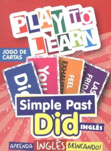 Picture of PLAY TO LEARN - JOGO DE CARTAS - SIMPLE PAST - DID