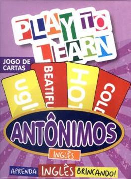 Imagem de PLAY TO LEARN - JOGO DE CARTAS - ANTONIMOS