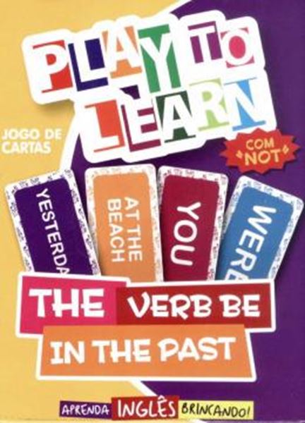 Picture of PLAY TO LEARN - JOGO DE CARTAS - THE VERB BE IN THE PAST