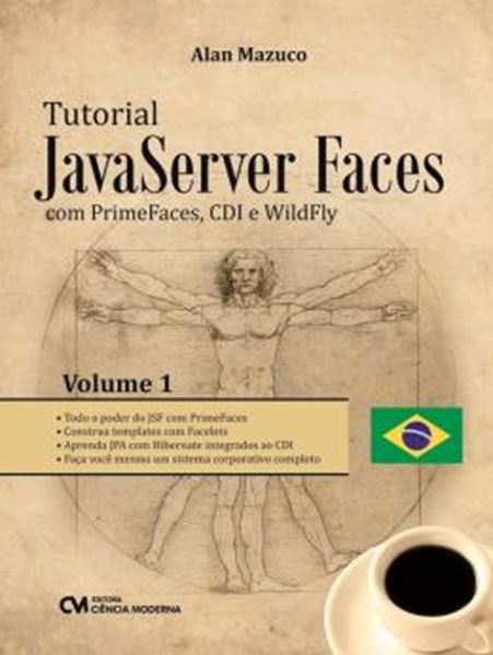 Picture of TUTORIAL JAVASERVER FACES COM PRIMEFACES, CDI E WILDFLY - VOLUME 1