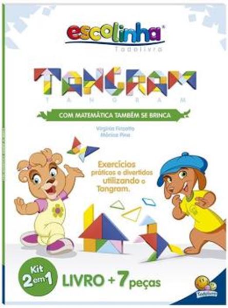 Picture of ESCOLINHA COM MATEMATICA TAMBEM SE BRINCA: TANGRAM