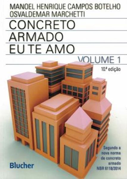 Picture of CONCRETO ARMADO EU TE AMO - VOLUME 1 - 10ª ED.