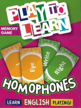 Imagem de PLAY TO LEARN - HOMOPHONES