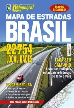 Imagem de MAPA DE ESTRADAS BRASIL