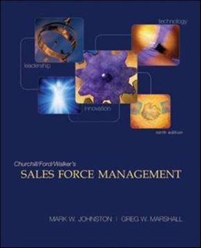 Imagem de SALES FORCE MANAGEMENT - 9TH ED