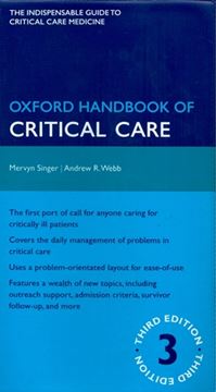 Imagem de OXFORD HANDBOOK OF CRITICAL CARE - 3RD ED
