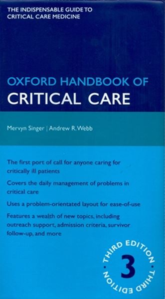 Picture of OXFORD HANDBOOK OF CRITICAL CARE - 3RD ED
