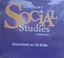 Imagem de HARCOURT SOCIAL STUDIES ASSESSMENT PROGRAM CD-ROM GRADE 1
