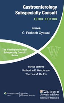 Imagem de WASHINGTON MANUAL OF GASTROENTEROLOGY SUBSPECIALTY CONSULT - 3RD EDITION