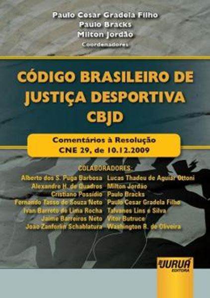 Picture of CODIGO BRASILEIRO DE JUSTICA DESPORTIVA