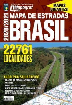 Imagem de MAPA DE ESTRADAS BRASIL 2020/2021