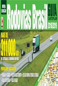 Imagem de GUIA CARTOPLAM 2018/2019 - RODOVIAS BRASIL