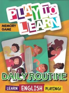 Imagem de PLAY TO LEARN - MEMORY GAME - DAILY ROUTINE - LEARN ENGLISH PLAYING
