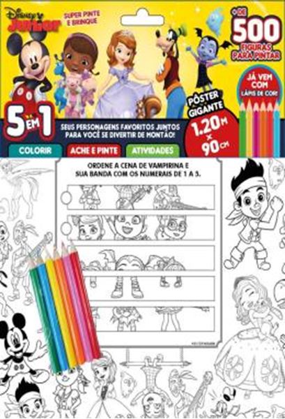 Picture of SUPER PINTE E BRINQUE - DISNEY JUNIOR