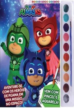 Imagem de PJ MASKS VOL. 4 - LIVRO PARA PINTAR COM AQUARELA