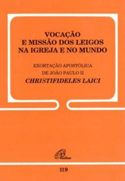 Picture of VOCACAO E MISSAO DOS LEIGOS NA IGREJA E NO MUNDO - 119 - 16ª ED