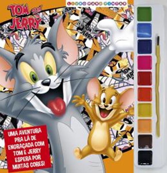 Picture of TOM E JERRY VOL. 2 - LIVRO PARA PINTAR COM AQUARELA