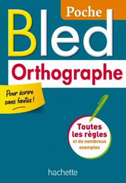 Picture of BLED - POCHE ORTHOGRAPHE