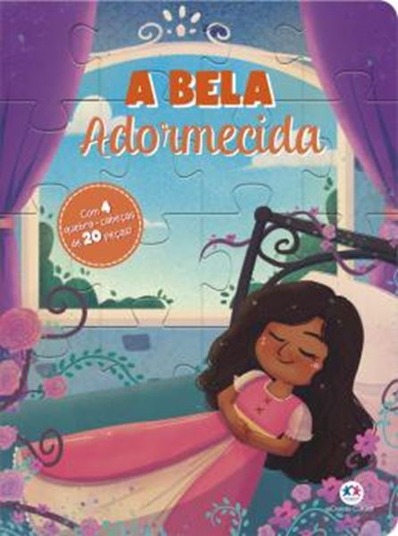 Picture of A BELA ADORMECIDA - COM 4 QUEBRA-CABECAS DE 20 PECAS!