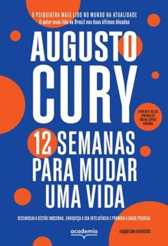 Imagem de 12 SEMANAS PARA MUDAR UMA VIDA - EDIÇÃO COM EXERCÍCIOS