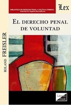 Imagem de EL DERECHO PENAL DE VOLUNTAD
