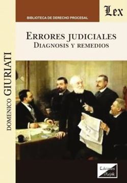 Imagem de ERRORES JUDICIALES - DIAGNOSIS Y REMEDIOS
