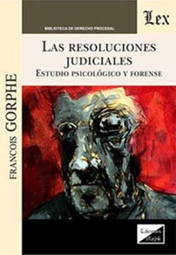 Imagem de LAS RESOLUCIONES JUDICIALES - ESTUDIO PSICOLOGICO Y FORENSE
