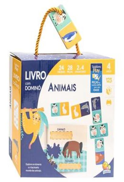 Picture of TODOLIVRO PLAY - LIVRO COM DOMINO - ANIMAIS