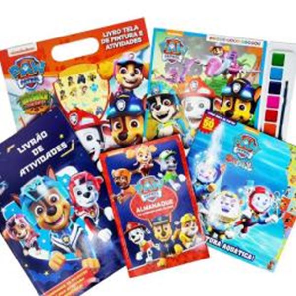 Picture of PATRULHA CANINA KIT LIVROS PARA COLORIR E ATIVIDADES