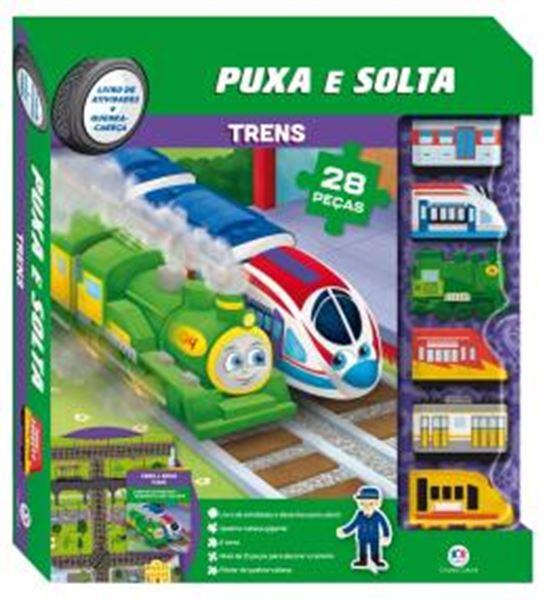 Picture of TRENS - COLECAO PUXA E SOLTA