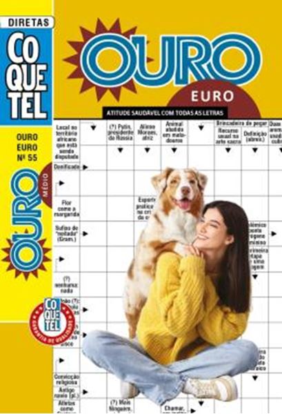 Picture of PALAVRAS-CRUZADAS DIRETAS COQUETEL OURO EURO 55