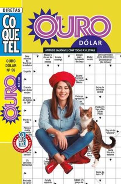 Picture of PALAVRAS-CRUZADAS DIRETAS COQUETEL OURO DOLAR 56